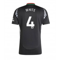 Camisa de Futebol Arsenal Ben White #4 Equipamento Secundário 2024-25 Manga Curta